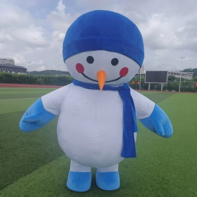 空気で膨らませるタイプの雪だるまの着ぐるみ。クリスマスパーテ - Suits のレビューと価格